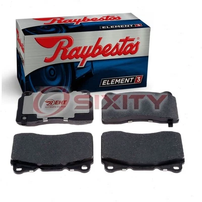 Комплект передних дисковых тормозных колодок Raybestos Element3 для Honda Civic zc 2017-2021 годов выпуска - Изображение 1 из 4