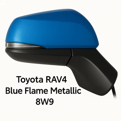 Nuevo espejo retrovisor Blue Flame para Toyota RAV4 RH Passenger XLE & SE 2019-21 Foto 1 de 4