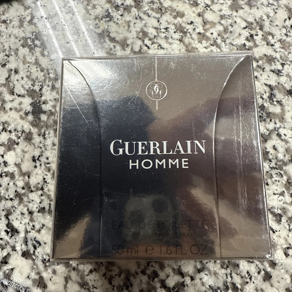 Туалетная вода-спрей GUERLAIN HOMME от GUERLAIN PARIS 1,7 жидкой унции / 50 мл в запечатанной коробке - Изображение 1 из 1