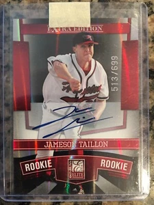 JAMESON TAILLON  2010 Donruss Elite Extra Ed Autograph Rookie AUTO RC #/699 CUBS - Picture 1 of 1