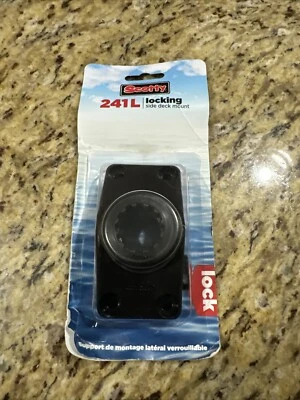 Scotty #241L Push Button Locking Mounting Bracket Fishing Trolling Rod Holder - Image 1 of 3