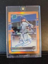 2020 optic bronze rated rookie bo bichette auto/99