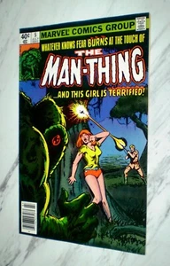 Man-Thing Vol. 2 #5 VF/NM 9.0 OW/W 1980 Marvel Newsstand Var. #kellyssuperheroes - Picture 1 of 1