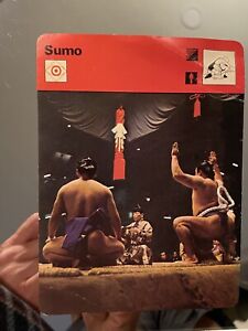 1970'S SUMO WRESTLING JAPAN SPORTSCASTER CARD SPORT ORIGINAL REFERENCE
