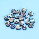 20 perles en vrac rondes coquille d'ormeau à faire soi-même pour la fabrication de bijoux
