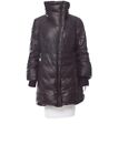 Mackage Black Fur-Trimmed Down Puffer Coat Size Large