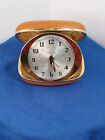 Vintage Westclox Travel Ben Alarm Clock with Folding Clamshell Case 