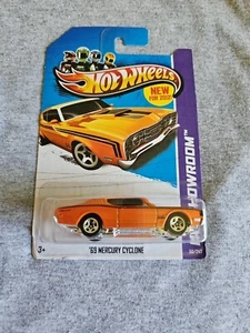 Hot Wheels 69 Mercury Cyclone 2012 naranja 50/247 Little Bend nuevos modelos  - Imagen 1 de 8