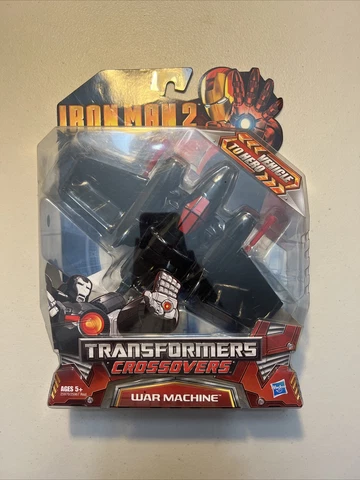 🍕🍕Transformers Crossovers Iron Man 2 War Machine Action Figure NEW🍕🍕 Cover