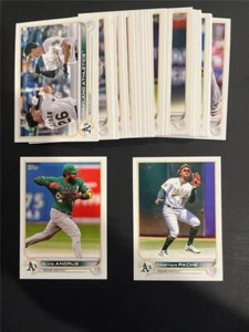 2022 Topps Oakland A's Athletics Team Set Series 1 2 Update 26 Cards - Picture 1 of 1
