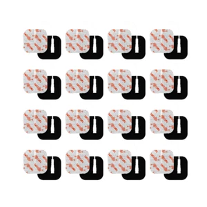 16 Square Replacement Tens Electrode Pads Reusable For Tens Machines - Picture 1 of 6