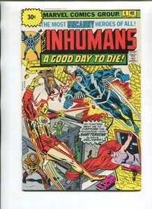 INHUMANS 4 30 CENT PRICE VARIANT VF/NM WPGS NEWSSTAND V1 1976! BLACK BOLT! 6!!!! - Picture 1 of 2
