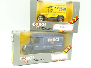 Corgi 1/50 - Lot Thornycroft + FORD T VAN Collector Club 1985 1986 - Picture 1 of 1