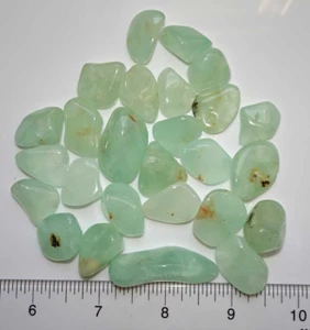 Prehnit - 4 Unzen Medium Trommelsteine - S. Afrika rt436x - Bild 1 von 5