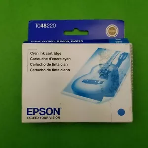 Neu versiegelte Verpackung Original OEM Epson T048220 Cyan Tintenpatrone T048220 06.2010 - Bild 1 von 8