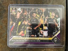 2023 Topps Now MLS RED PARALLEL QUINTON RUSSELL-ROWE ARFSTEN 1st goal 14/25