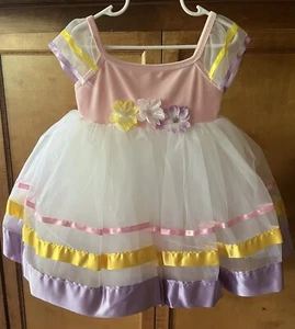 Curtain Call Ballerina Tulle Dress Costume - Sz Child Small - Dress Up/Halloween - Picture 1 of 5