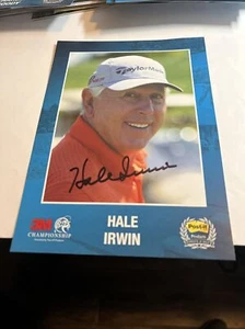 Hale Irwin HOFer Signed 3M Championship Signed 5x7 Photo - Picture 1 of 1