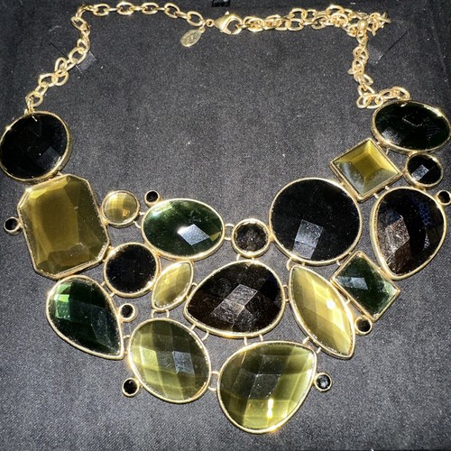 VETEMENTS Collana con pietre preziose Joan Rivers oro