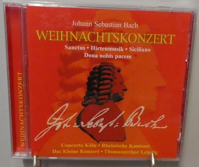 Weihnachten CD Johann Sebastian Bach Festliches Konzert zum Fest (1) Advent T265 - Bild 1 von 2