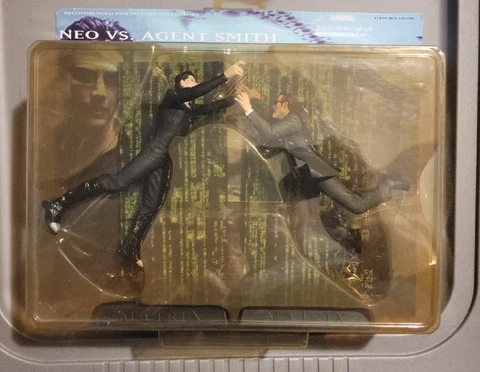 MATRIX 6" NEO VS AGENT SMITH WB TOYS 2 PACK N2 NIB 2000 NEW FREE SHIPPING Cover