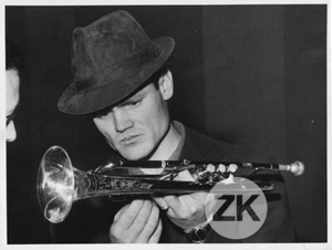 CHET BAKER Trompete Trompeter JAZZ Rom Foto 1962 - Bild 1 von 2