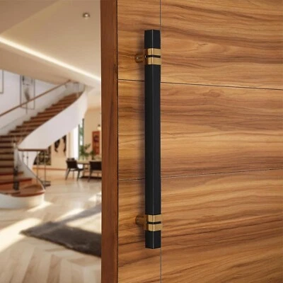 48 inch Square Stainless Steel Pull Push Glass Door Handle for Main Door Handle - Image 1 of 4