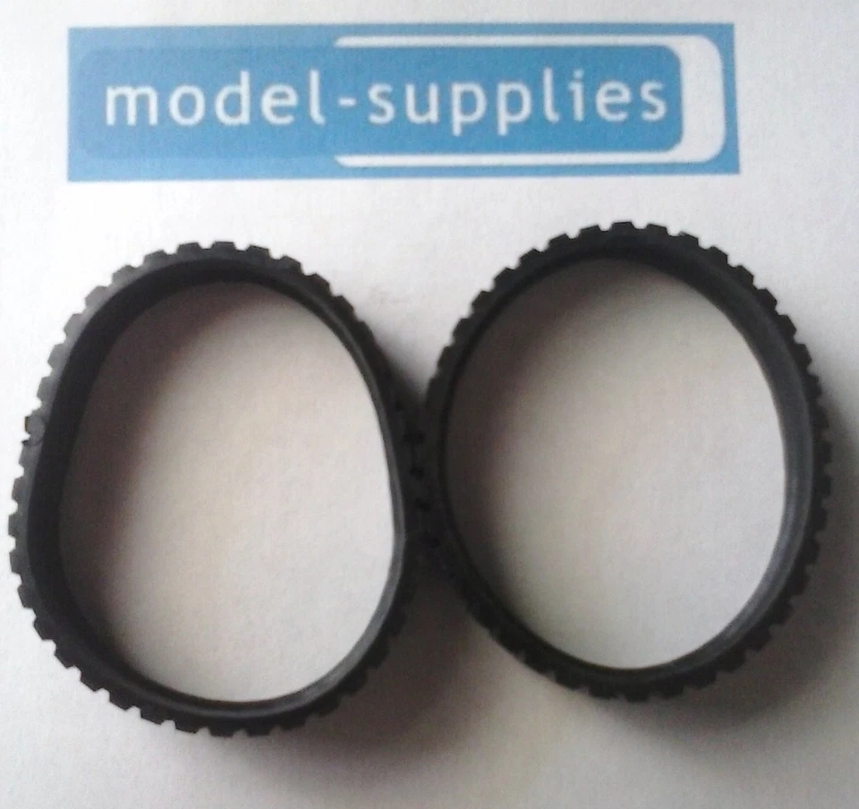 Corgi 1128 repro Priestman shovel black rubber tracks (Listing is for 1 pair) - Image 1 of 1