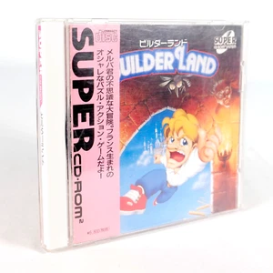 BUILDER LAND Nec PC Engine Cd-Rom Spine Jap Japan (1) - Imagen 1 de 6