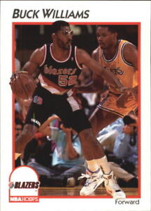 1991-92 Hoops McDonald's Trail Blazers Basketball Card #36 Buck Williams