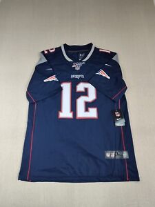 NWT Tom Brady New England Patriots Nike Limited Jersey Mens L NFL 100 Seasons