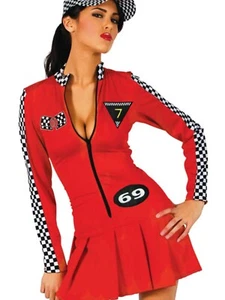Sexy Racing Car Girl Costume - Picture 1 of 3