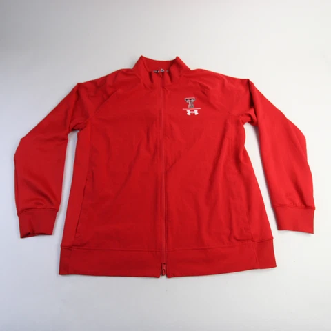 Texas Tech Red Raiders Under Armour Jacket Men's Red Used Cover
