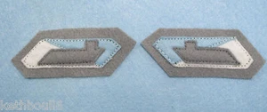 WW2 2/1st Armoured Regiment AIF color patchs=one pair - Bild 1 von 6