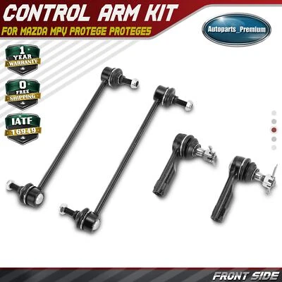 4x Barra estabilizadora frontal enlace y extremo de barra de amarre para Mazda MPV Protege5 Foto 1 de 4