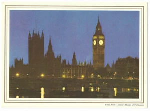 Vintage Pan American World Airways Rainbow Service England Menu - Picture 1 of 3