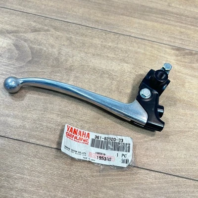 Yamaha OEM NOS FRONT BRAKE LEVER WITH PERCH / 361-82920-93 / DT250 RD250 XS360 - Image 1 of 4