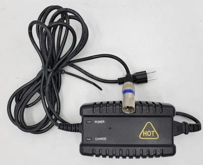 Cargador de batería Pride ELECHG1024 silla eléctrica movilidad scooter EA1089A 24V 3.5A Foto 1 de 4