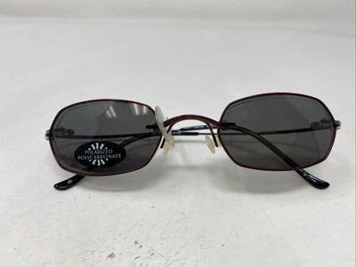 Revolution Airs RA108 Red Luster 45-17-150 Eyeglasses Frame w/ Clip-on 105P - Image 1 of 4