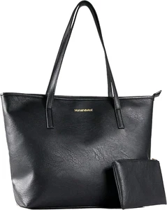 Tragetaschen Vegan Leder Geldbörsen Handtaschen Damen Top Henkel Damen Schultertaschen - Bild 1 von 12