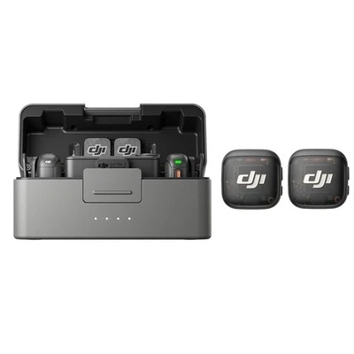 DJI Mic 3 Wireless Microphone - Dual Transmitter Set with Charging Case - Image 1 of 4
