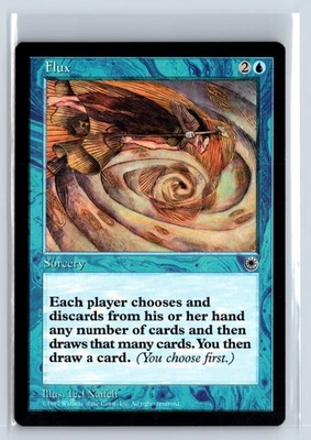 FLUX – MTG Magic the Gathering Card – Portal – Uncommon - Image 1 of 4
