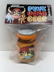2025 Punk Drunkers Punk Vega Relic Designer Con DCON Exclusive Sofubi Beer Can - Picture 1 of 5