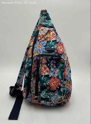 Vera Bradley 女式多色花卉绗缝内袋吊带包 — 第 1/4 张图片