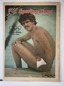 AUGUST 26,1972-THE SPORTING NEWS-OLYMPIC GOLD MEDALIST SWIMMER MARK SPITZ, C4 - Picture 1 of 4