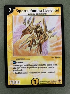 Duel Masters - Syforce, Aurora Elementale 14/55 - RARO - Megapocalisse - Foto 1 di 2