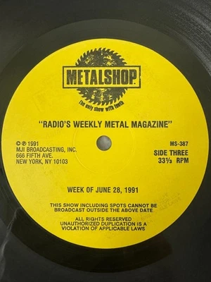 METALSHOP LP 387 Alice Cooper BLUE MURDER Def Leppard INTERVIEWS. Tuff VAN HALEN - Image 1 of 4