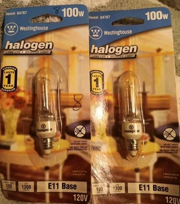 2 Westinghouse E11 Mini Candelabra Base Bulbs - Image 1 of 3
