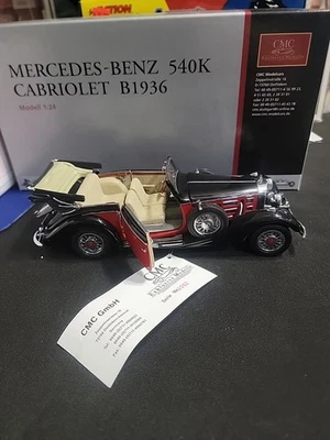 CMC Mercedes-Benz 540 K Cabriolet B 1936 Cabriolet 1/24 Magnificent - Image 1 of 4