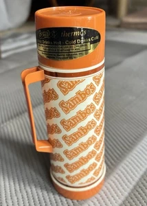 Seltene neue 70er Jahre ALADDIN SAMBO's 1 U.S Pint Thermosflasche Made in USA - Bild 1 von 9